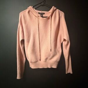 Carolyn Taylor Light Pink Hooded Sweater